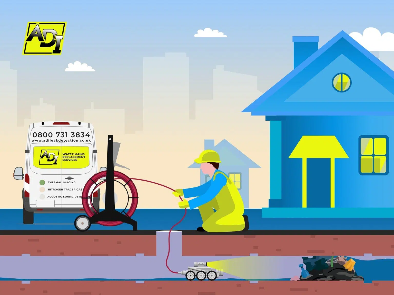 Drainage CCTV Surveys & Investigations Cheshunt